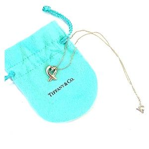 Tiffany: Paloma Picasso- love heart pendant
